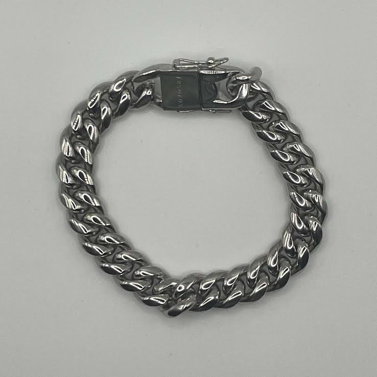 10mm x 8.5 Inch Cuban Link Bracelet