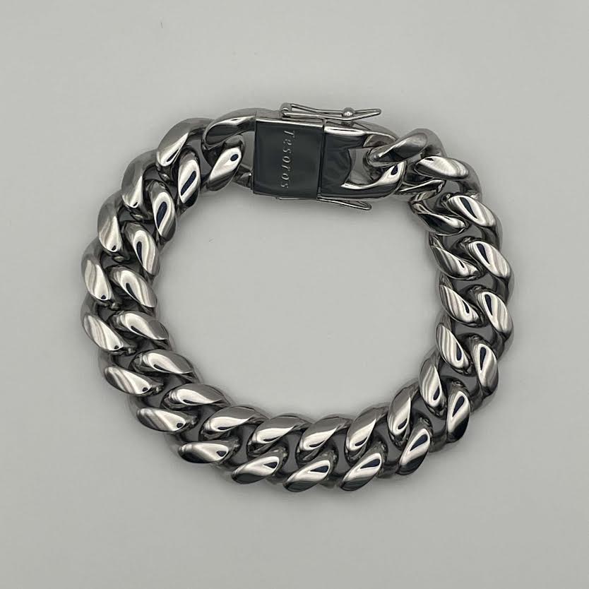 14mm x 8 Inch Cuban Link Bracelet