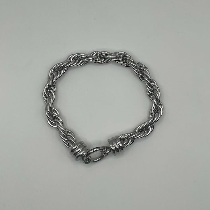 8mm x 8 Inch Rope Chain Bracelet