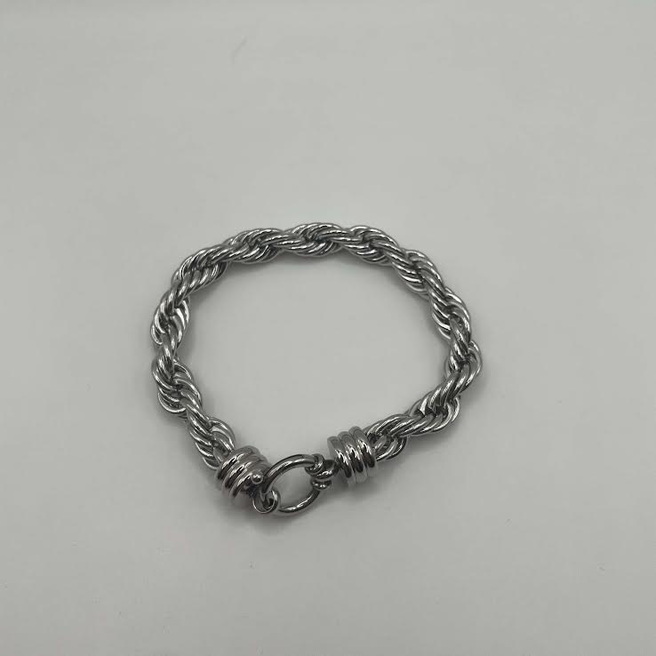 8mm x 8 Inch Rope Chain Bracelet